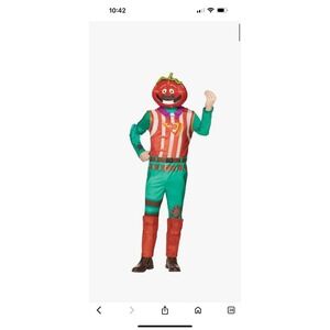 Tomato‎ head costume